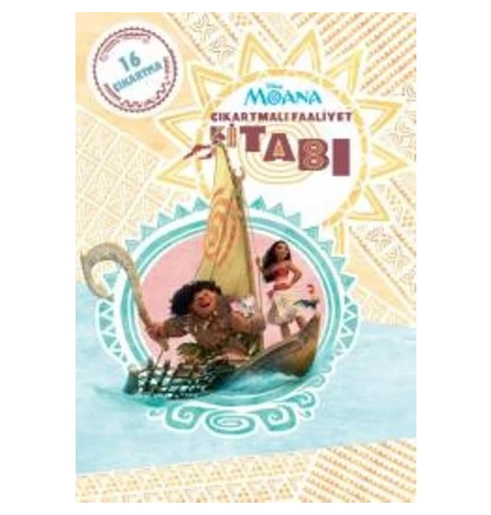 Disney Moana   Çıkartmalı Faaliyet Kitabı   Doğan