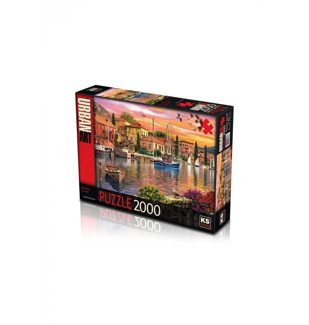Ks Games Puzzle 2000 Harbour Sunset