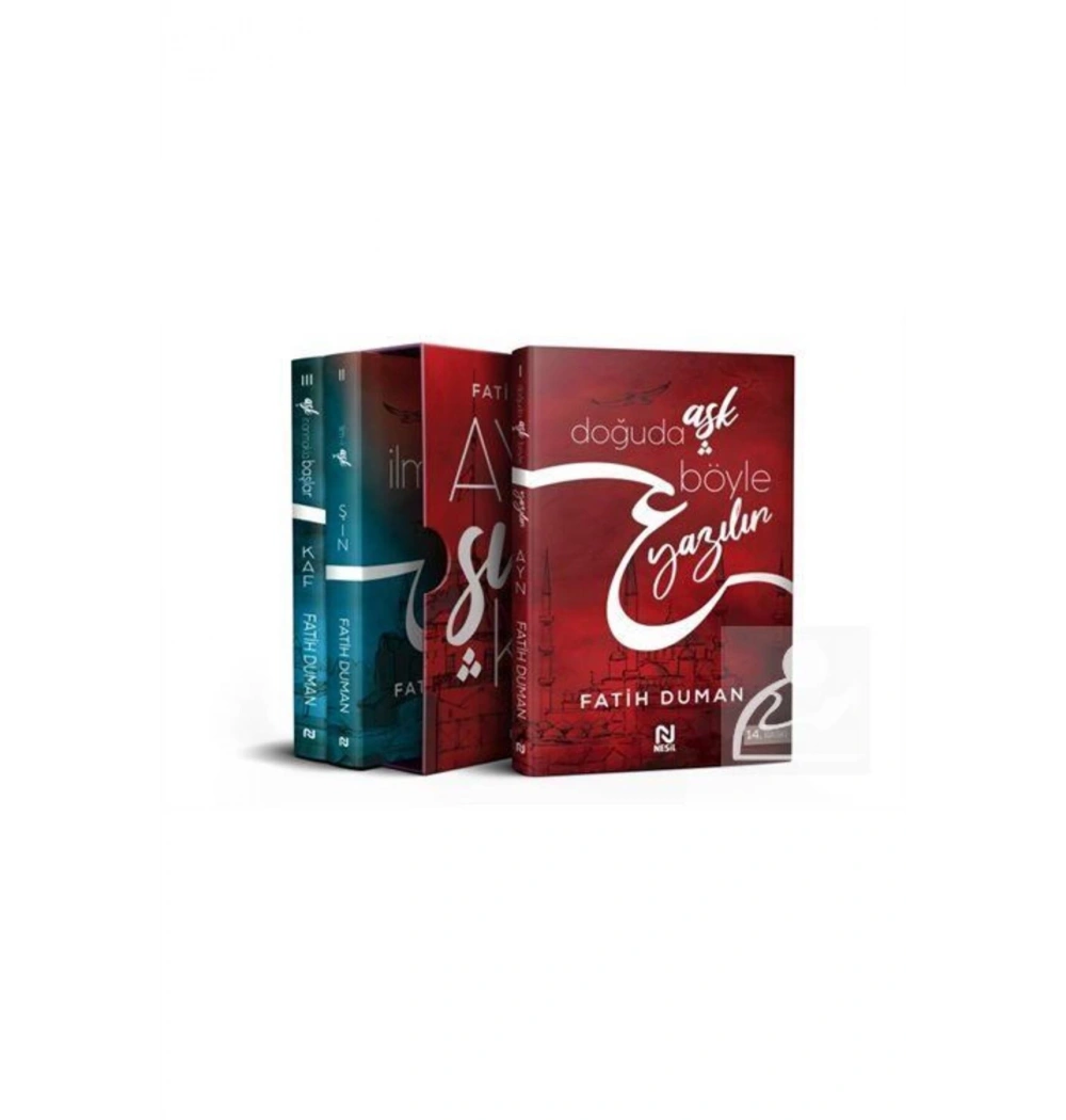 Ayn Şın  Kaf 3 Lü Set Fatih Duman Nesil Basım