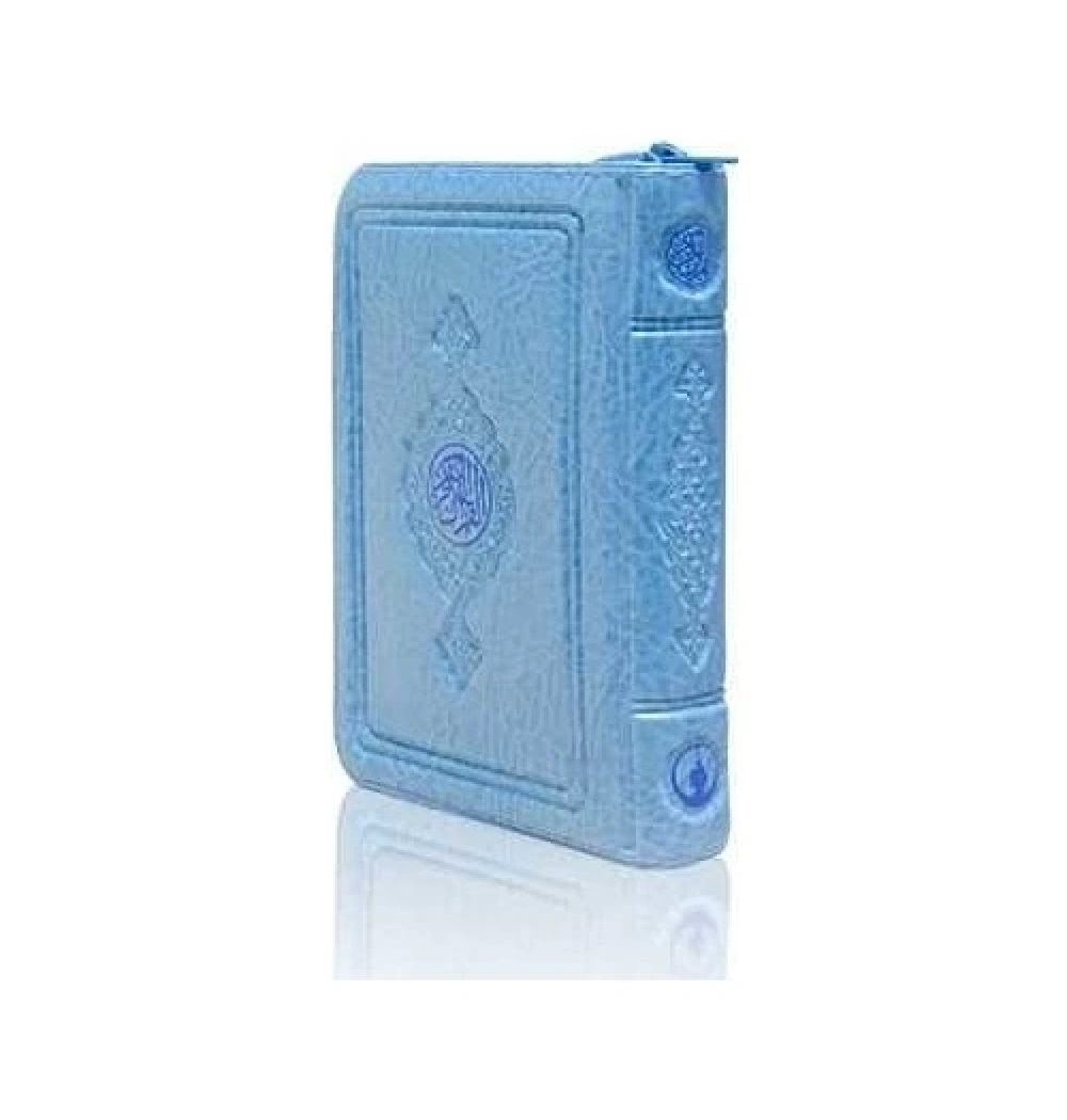 Hayrat Cep Mavi Kuranı Kerim Fermuarlı Kr0069