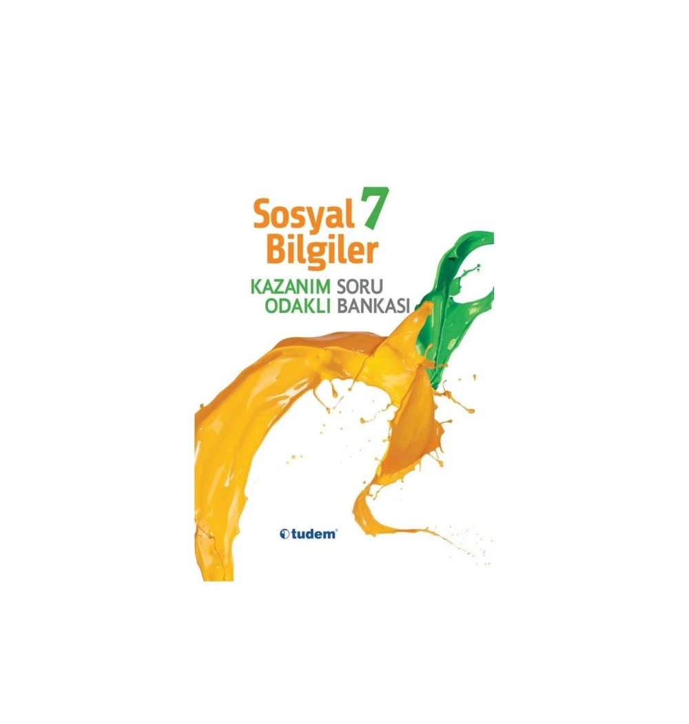 Tudem 7.Sınıf Sosyal Bilgiler Soru Bankası