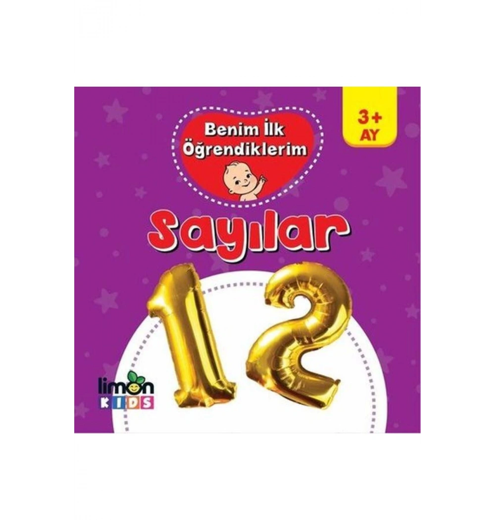 Benim İlk Öğrendiklerim Sayılar 3+ Yaş Limon Kids