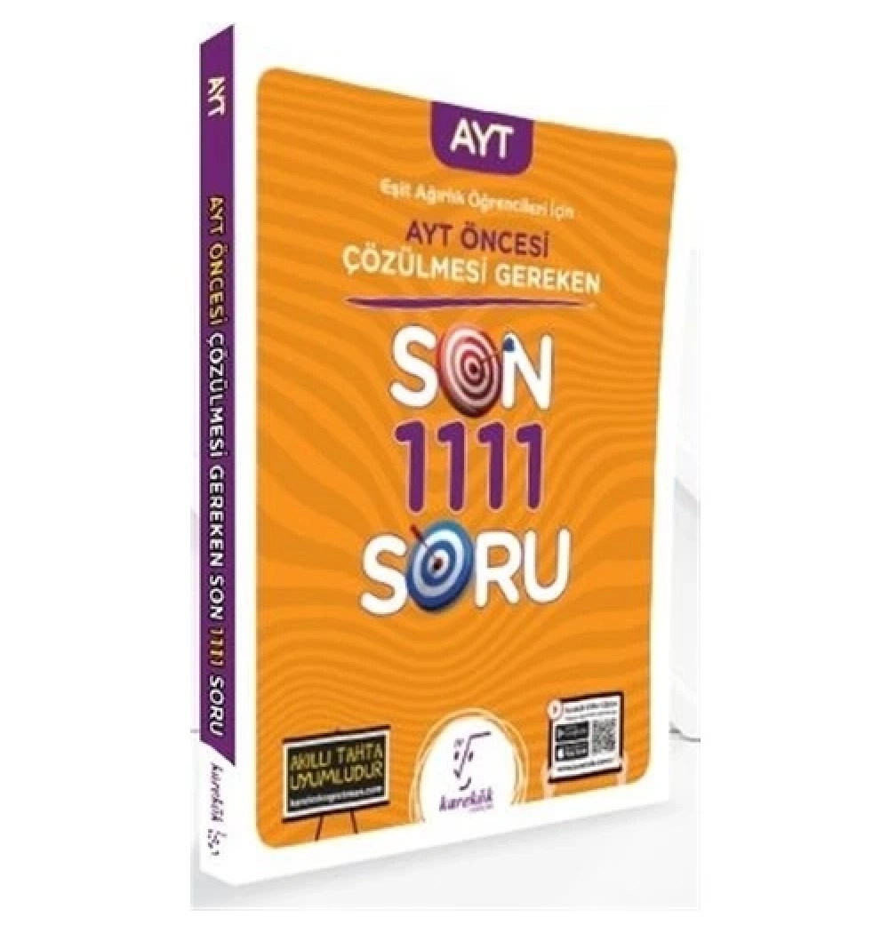 Karekök Ayt Öncesi Çözülmesi Gereken 1111 Soru Eşit Ağırlık