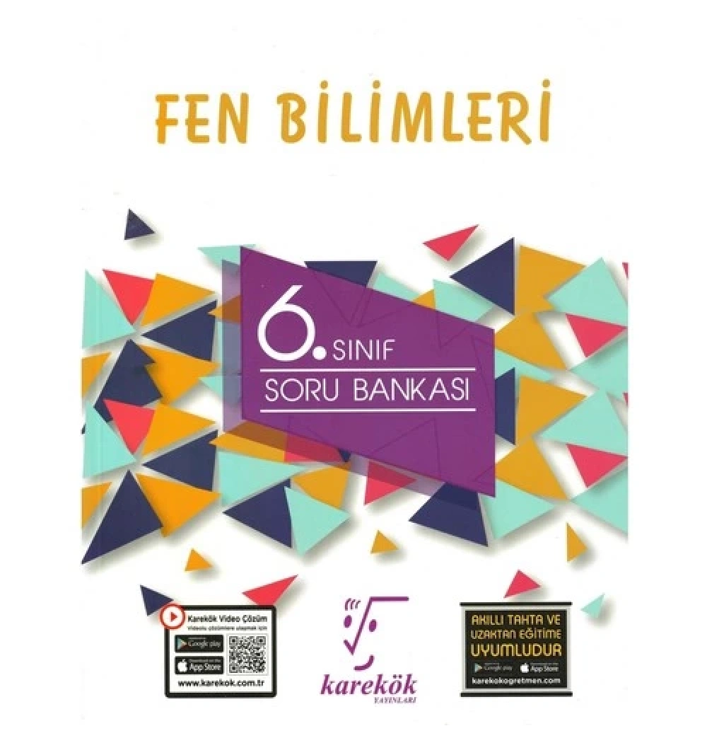 Karekök 6.Sınıf Fen Bilimleri Soru Bankası