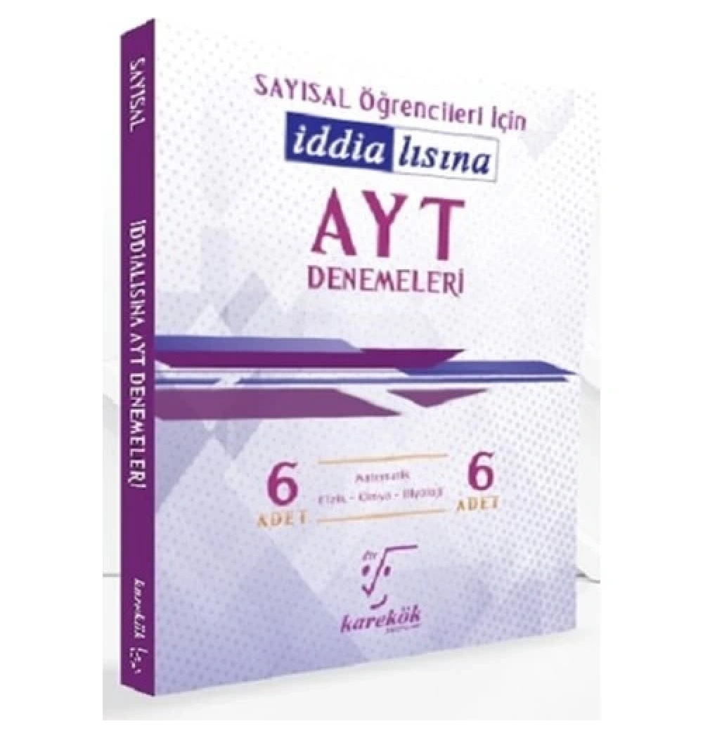 Ayt İddialısına Sayısal 6 Deneme   Karekök