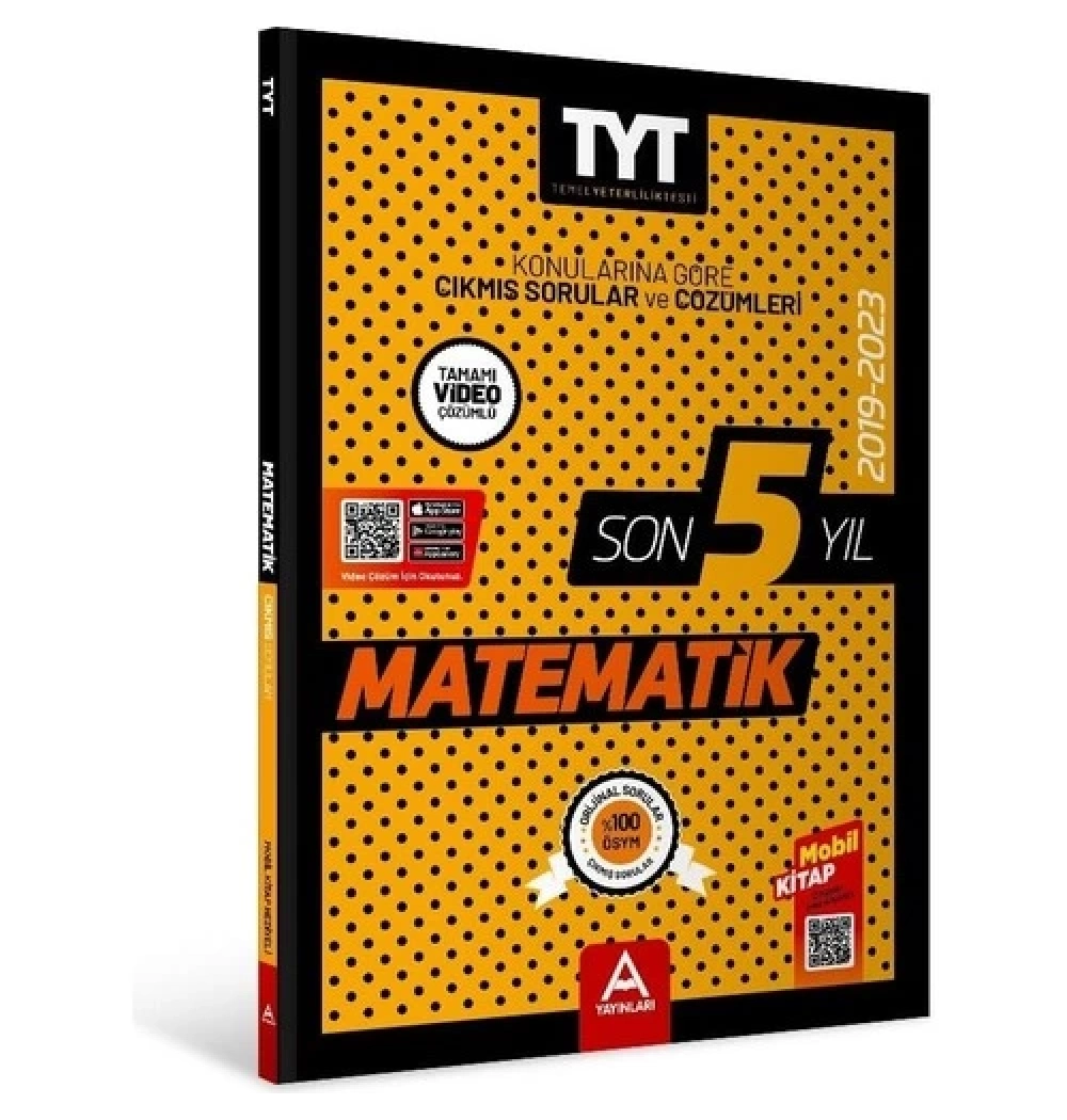 Tyt Matematik 2019-2023 Son 5 Yıl Çıkmış Sorular A Yayınları