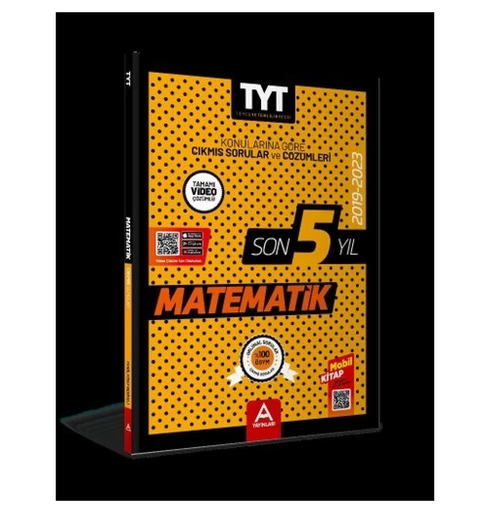 Tyt Matematik 2019-2023 Son 5 Yıl Çıkmış Sorular A Yayınları