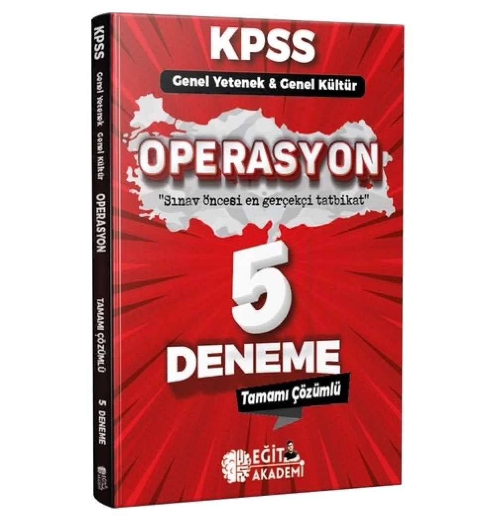 Kpss Gy Gk Operasyoon 5+1 Modüler Deneme Eğit Akademi