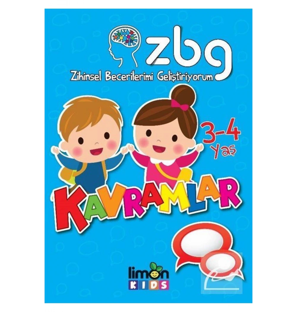 Zbg Kavramlar 3-4 Yaş Limon Kids