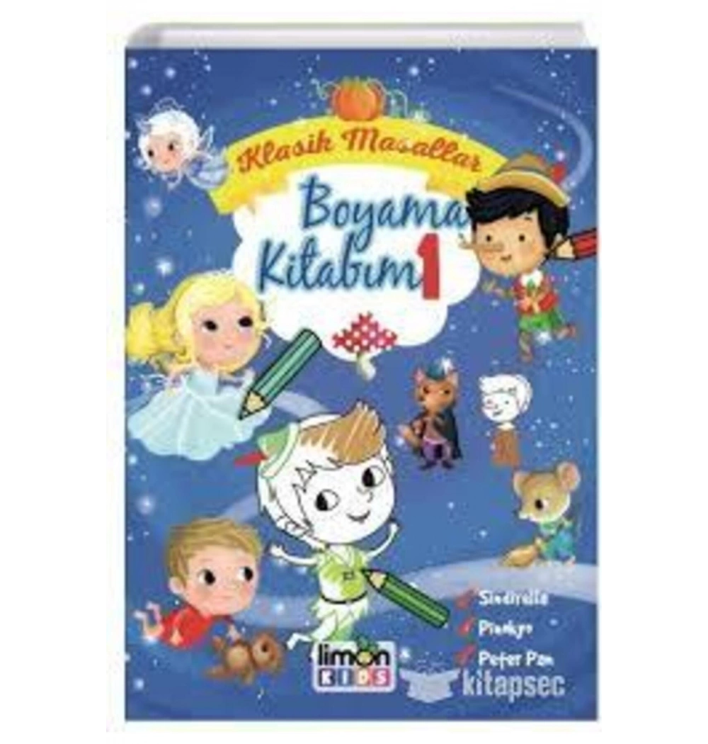 Klasik Masallar Boyama Kitabım 1