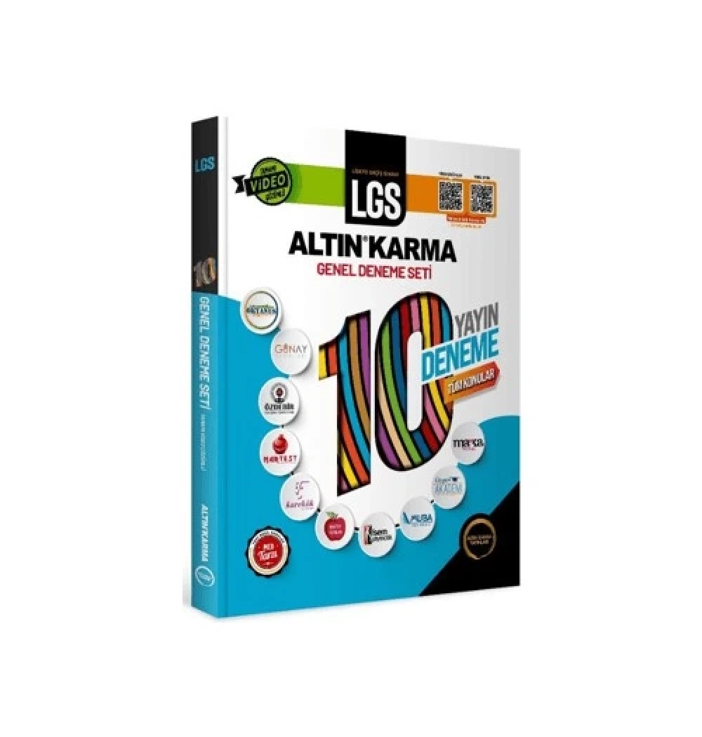 8. Sınıf Lgs 10 Farkli Yayın 10 Deneme Tüm Konular Altın Karma
