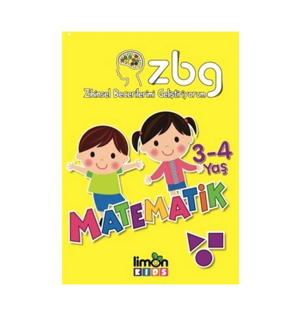 Zihinsel Becerilerimi Geliştiriyorum Matematik Limon Kids