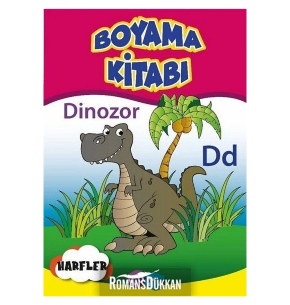 Boyama Kitabı Dinozor Harfler Hoya