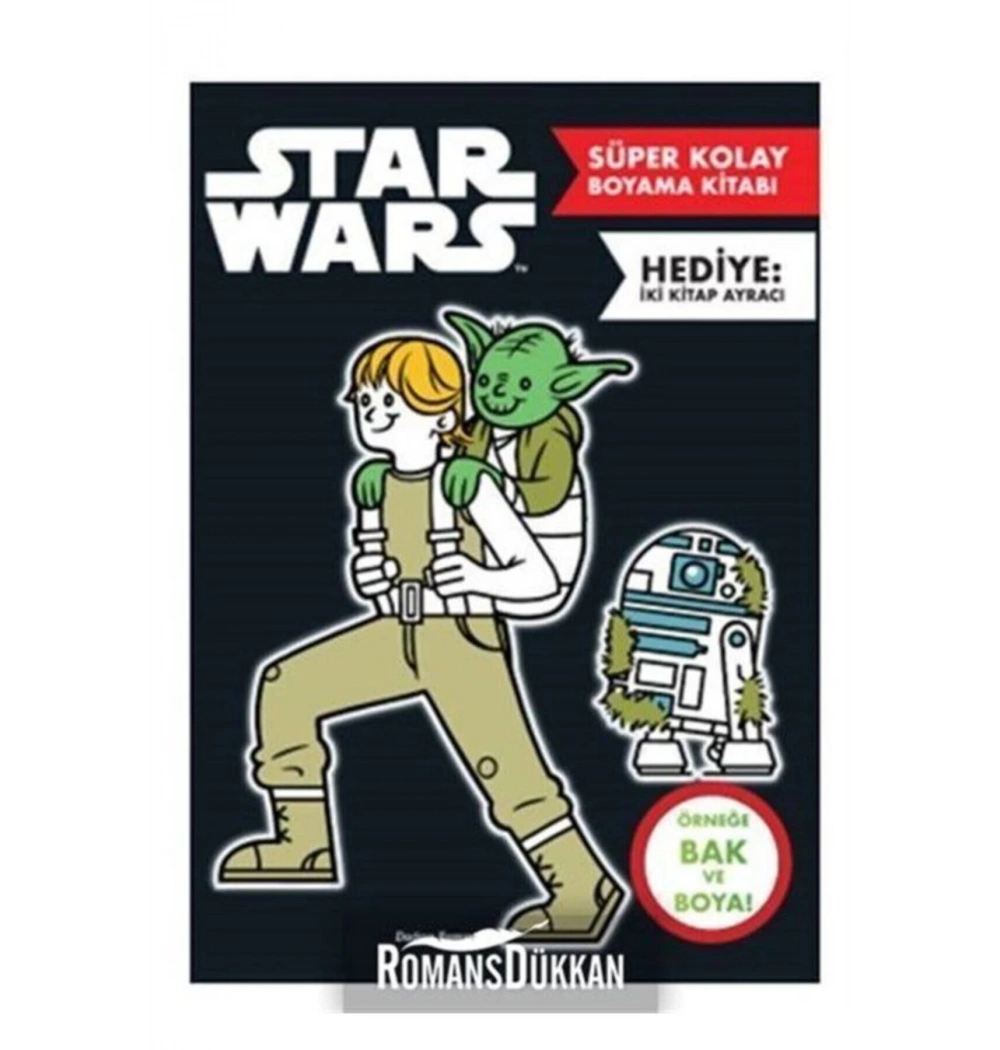 Star Wars Süper Kolay Boyama Kitabı Doğan Egmont