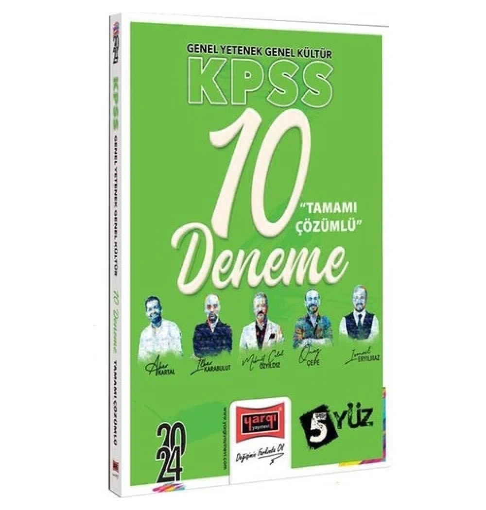 Yargı 2024 Kpss Gy Gk Çözümlü 10 Deneme