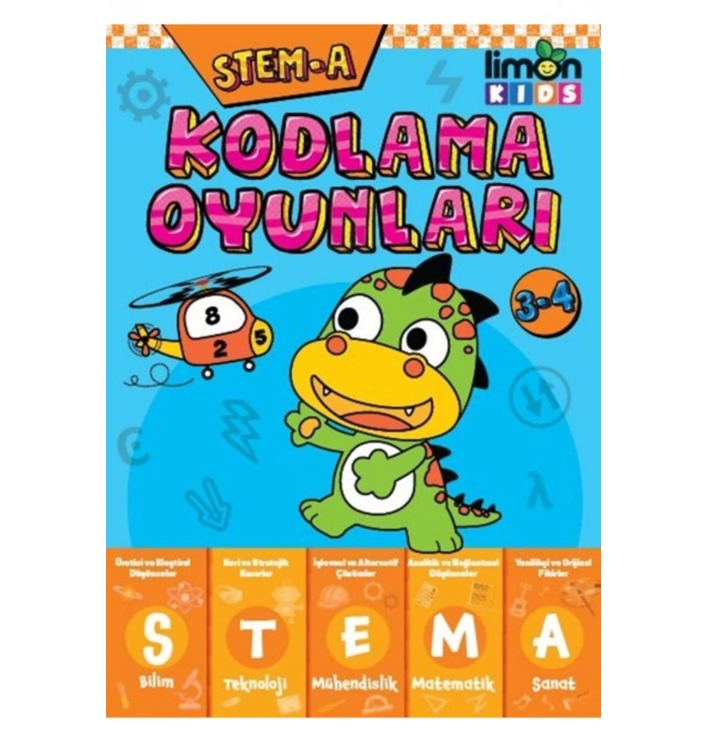 Kodlama Oyunları Stem A 3-4      Limon Kids