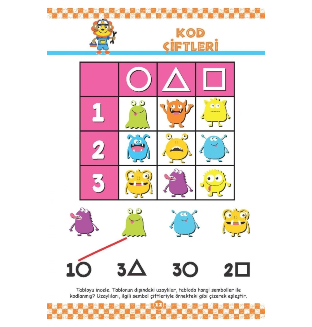 Kodlama Oyunları Stem A 3-4      Limon Kids