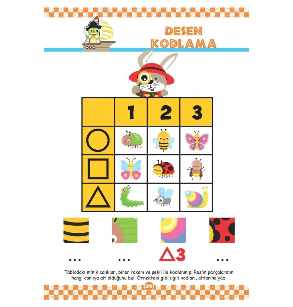 Kodlama Oyunları Stem A 3-4      Limon Kids