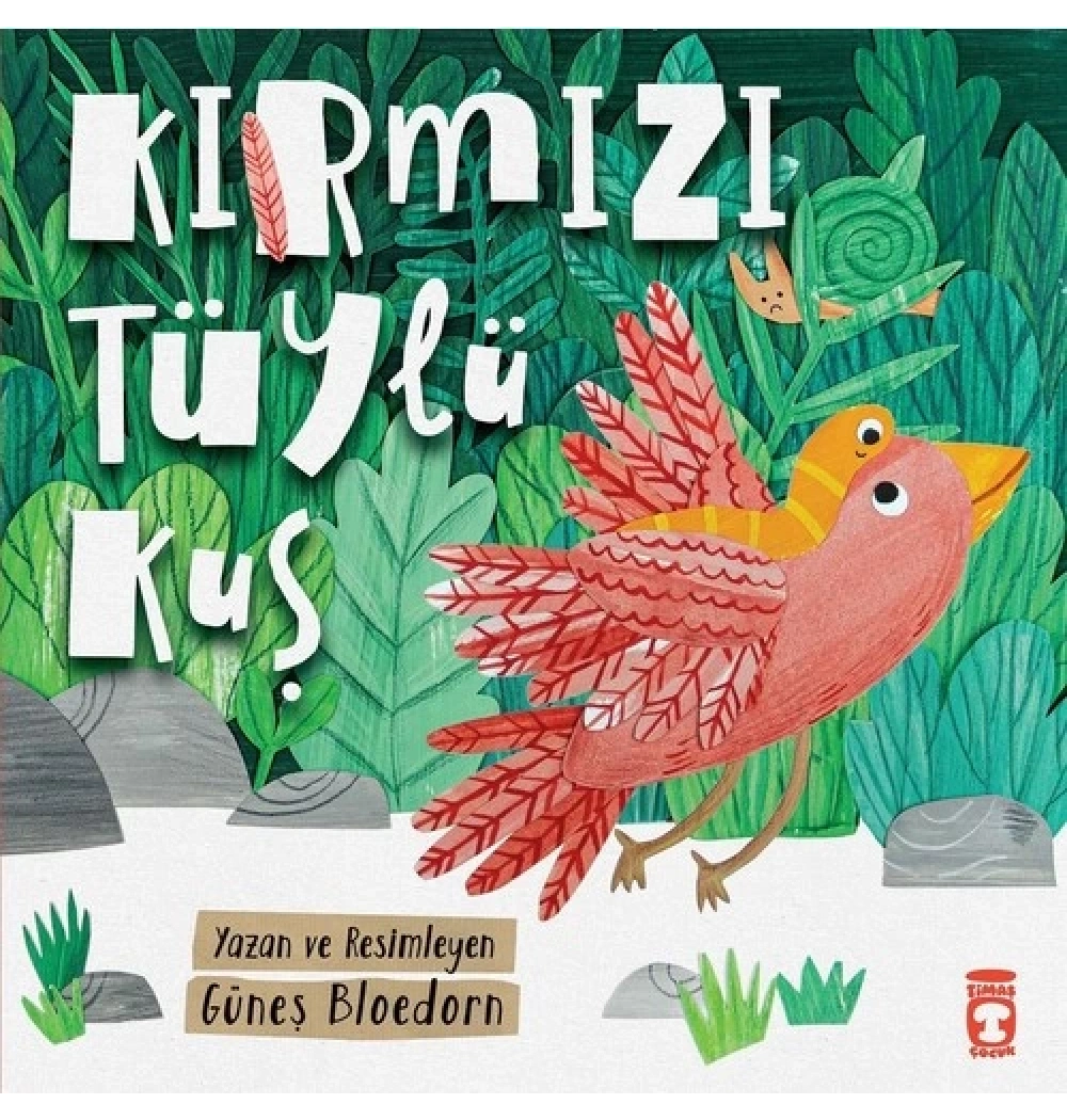 Kırmızı Tüylü Kuş  Güneş Bloedorn  Timaş Çocuk