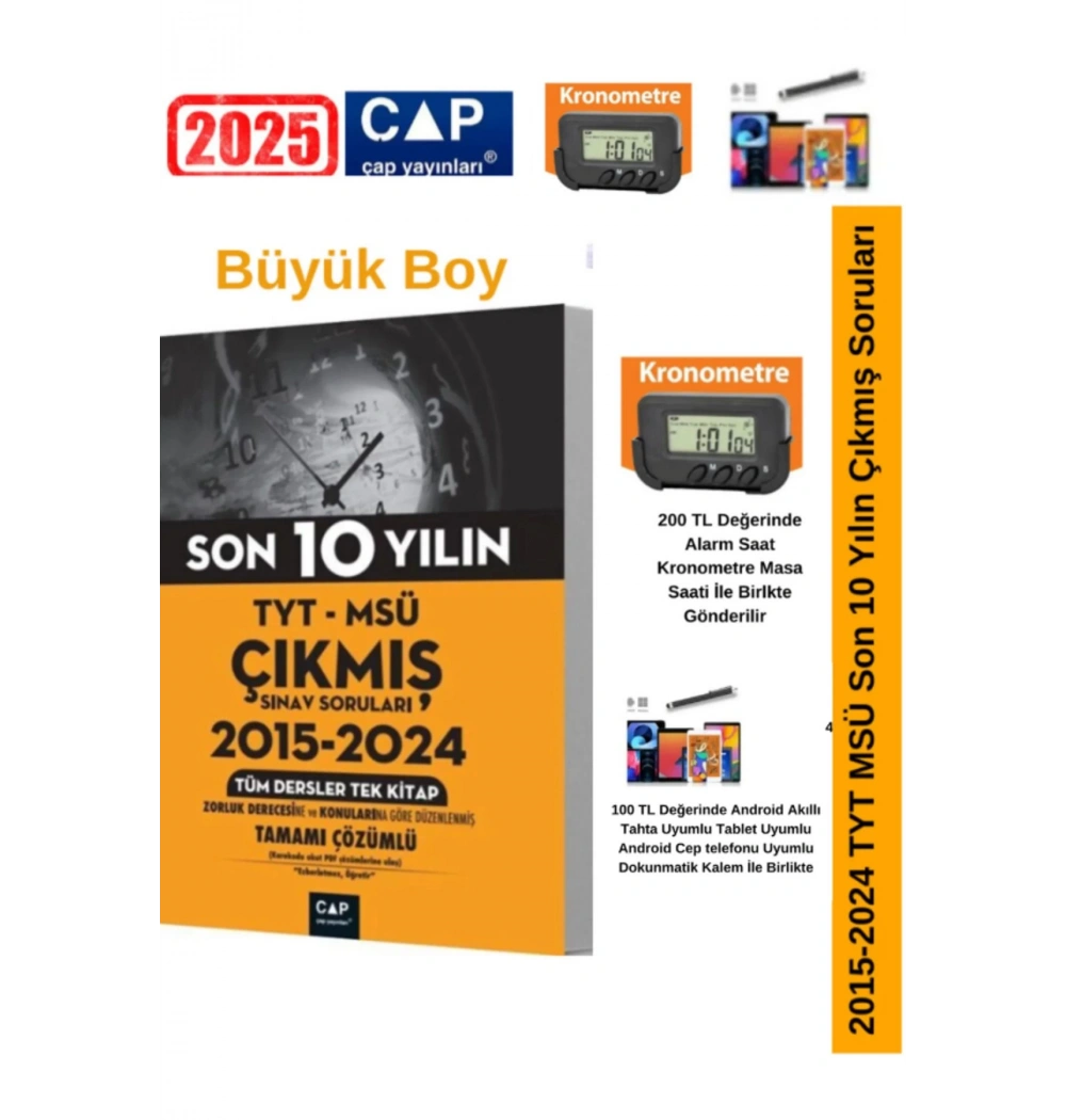 Çap Tyt Msü 2014-2020 Son 7 Yıl Çıkmış Sorular Çözümlü