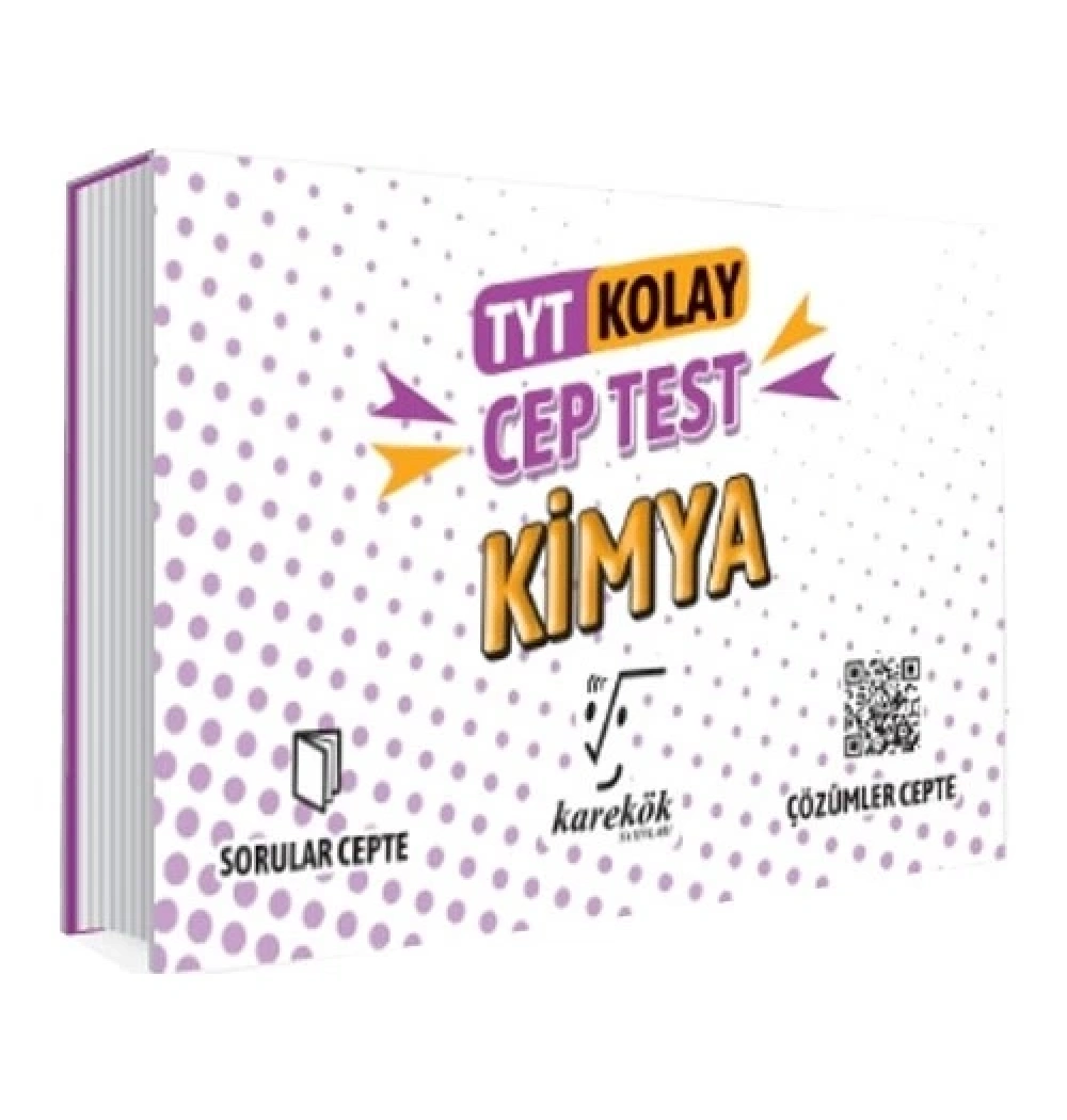 Karekök Tyt Kimya Cep Test Kolay