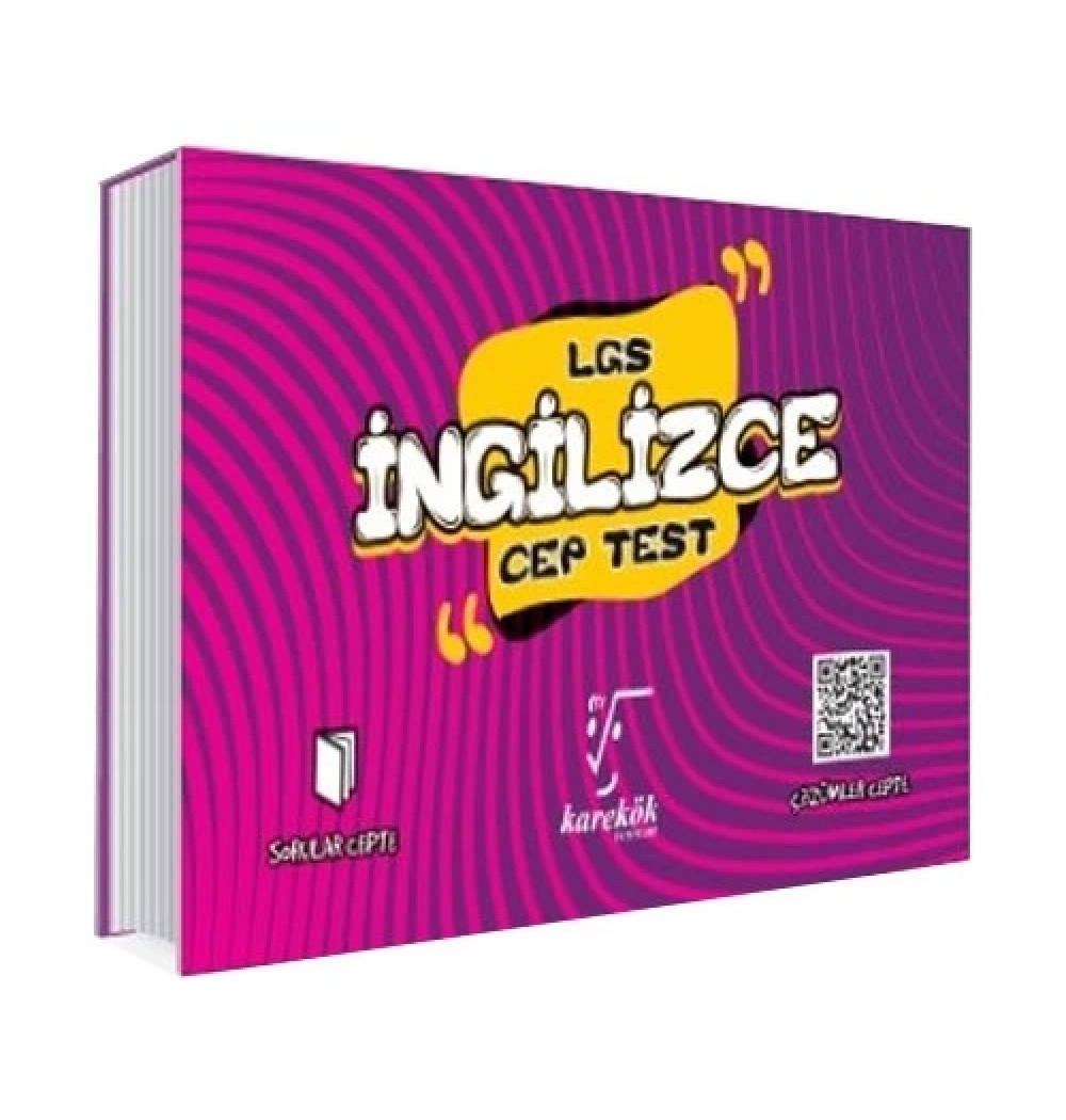 Karekök Lgs İngilizce Cep Test