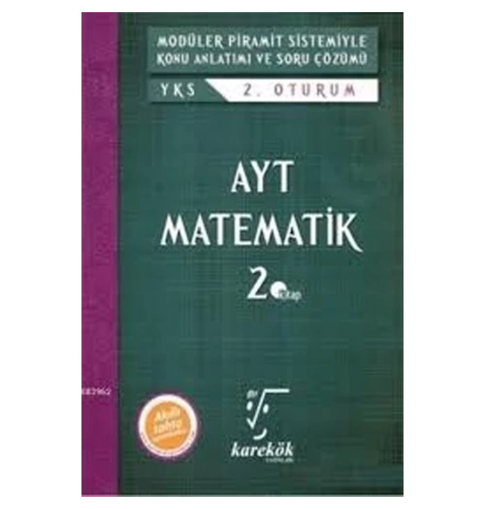 Karekök Ayt Matematik 2.Kitap Konu Anlatımlı