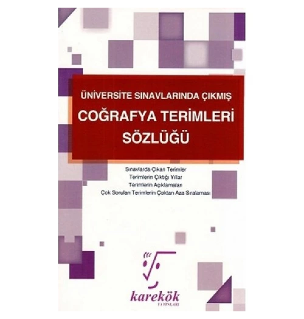 Karekök Coğrafya Terimler Sözlüğü