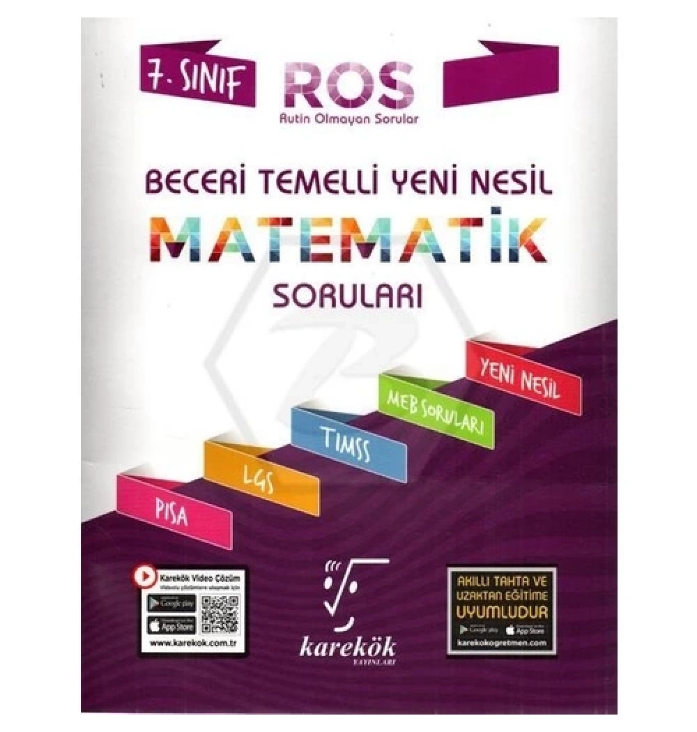 Karekök 7.Sınıf Beceri Temelli Matematik Soruları