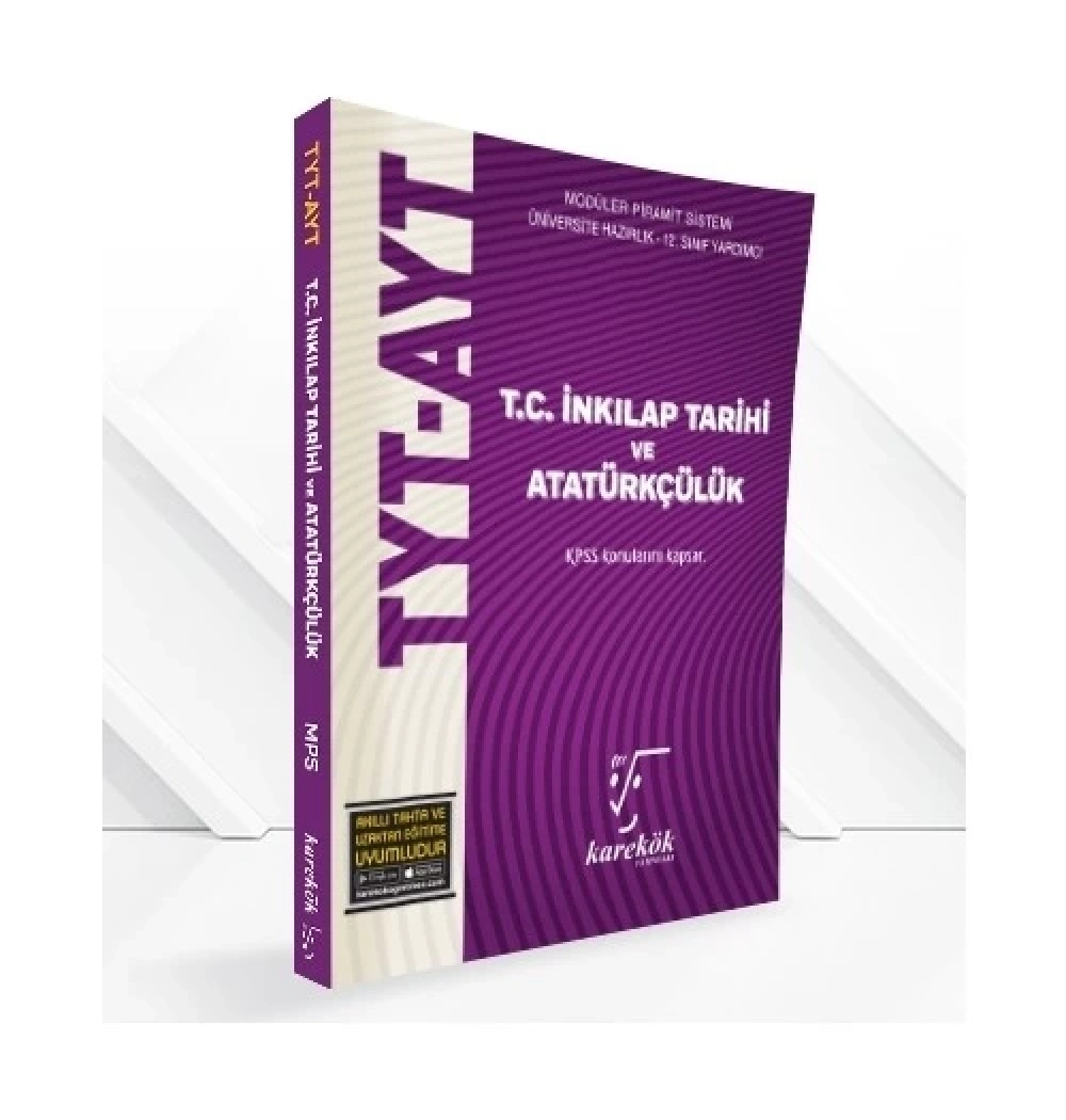 Karekök Tyt Ayt İnkilap Tarihi Ve Atatürkçülük Kpss Konularını Kapsar