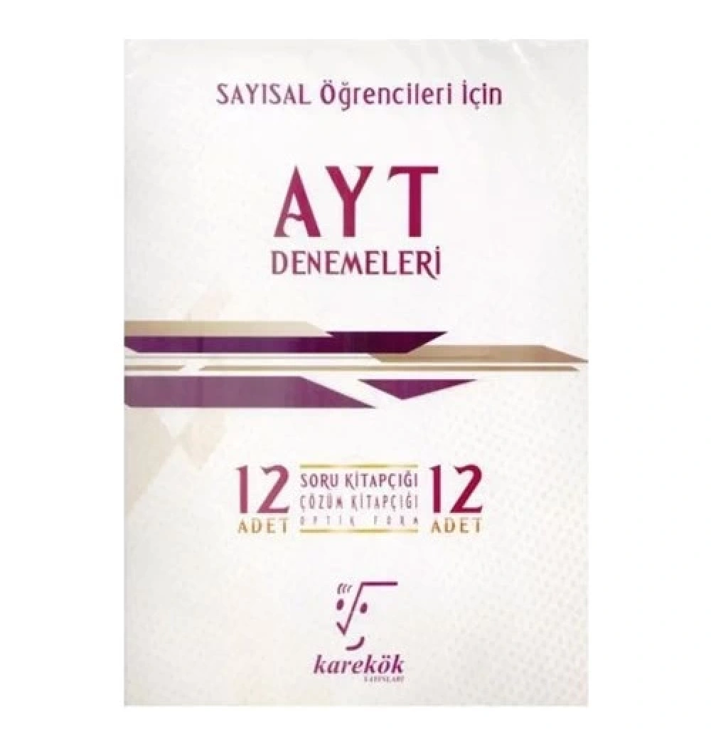 Karekök Ayt Sayısal 12 Deneme Seti