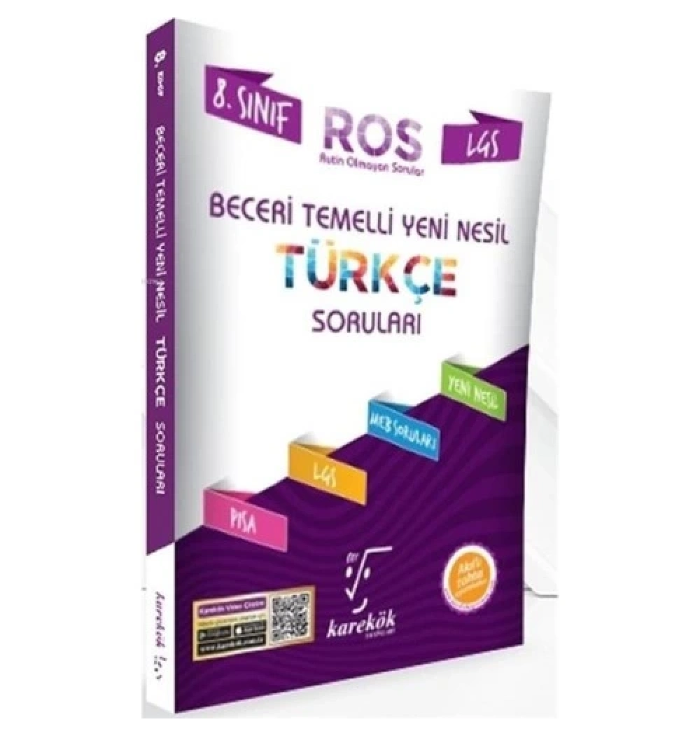 Karekök 8.Sınıf Türkçe Beceri Temelli Ros Soruları