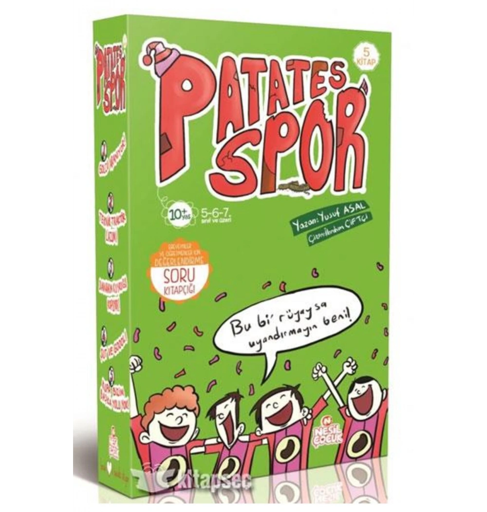 Patates Spor 1-5 Kitap  Yusuf Asal  Nesil Yayın