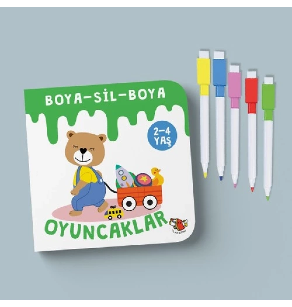 Boya Sil Boya 4 Kitap Mini Set  Uçan Kitap