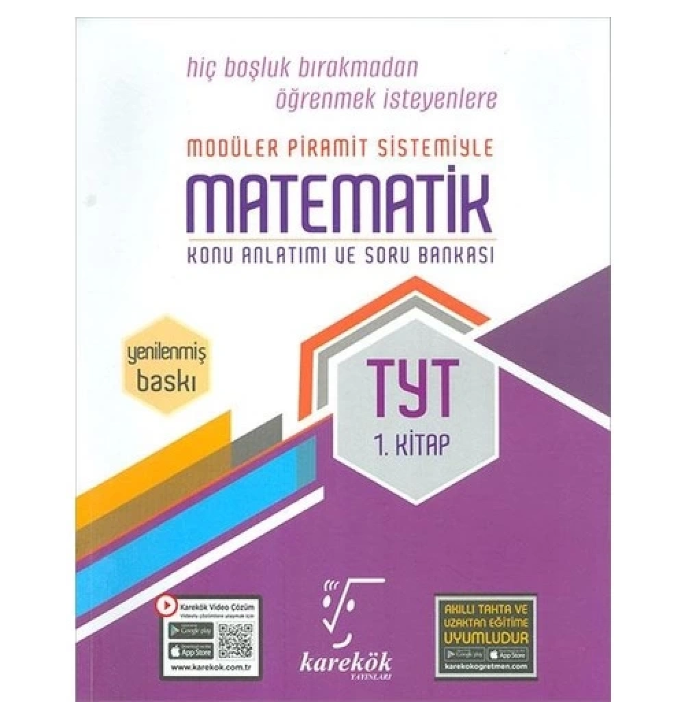 Karekök Tyt Matematik 1.Kitap Konu Anlatımlı Soru Bankası