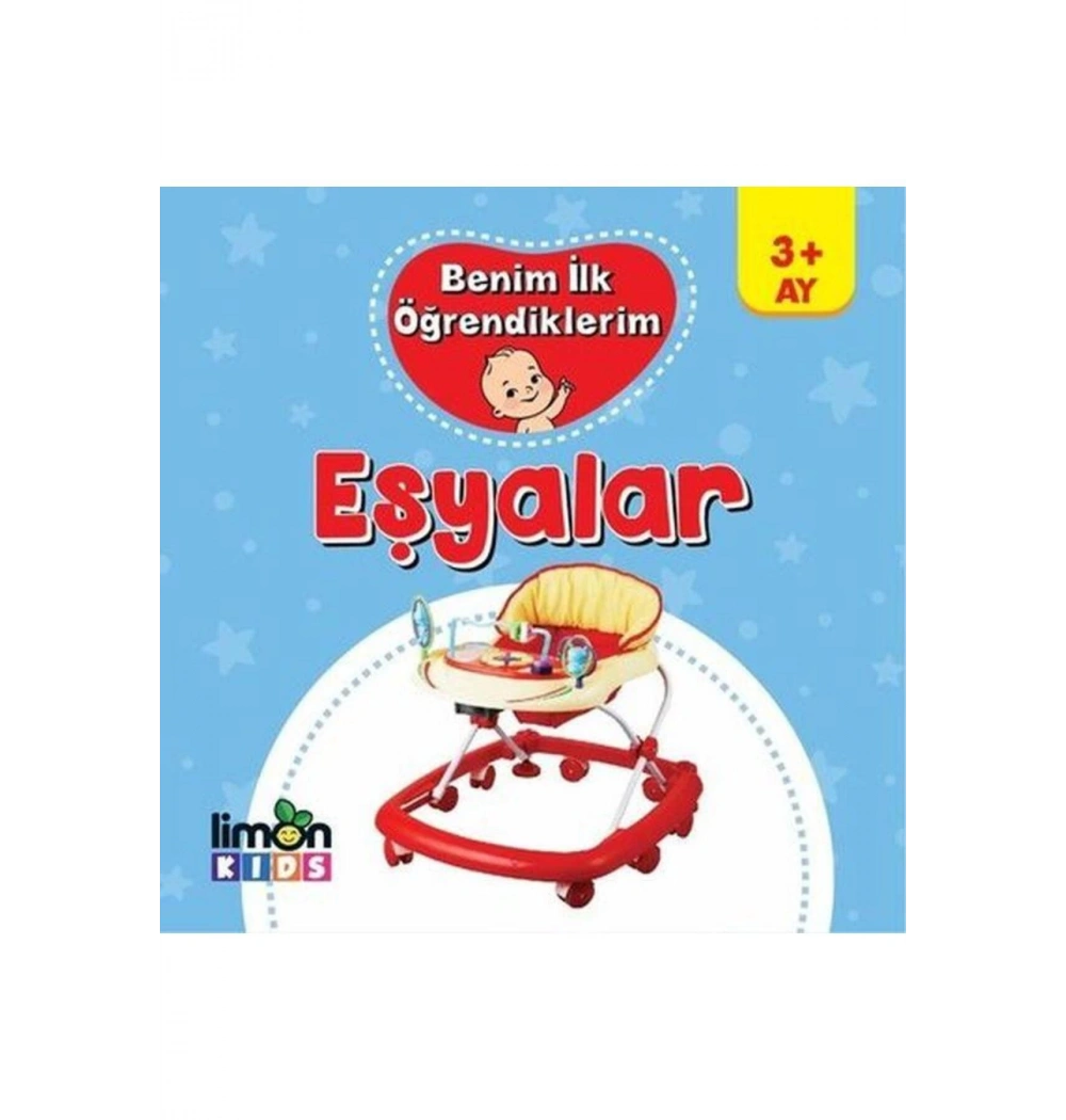 Benim İlk Öğrendiklerim Eşyalar 3+Yaş Cep Boy