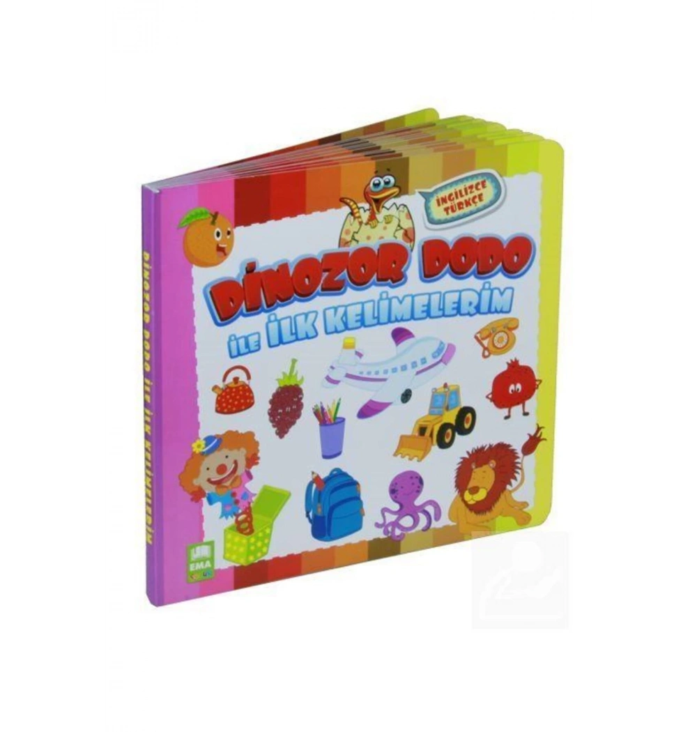 Dinozor Dodo İle İlk Kelimelerim   İngilizce Türkçe  Ema