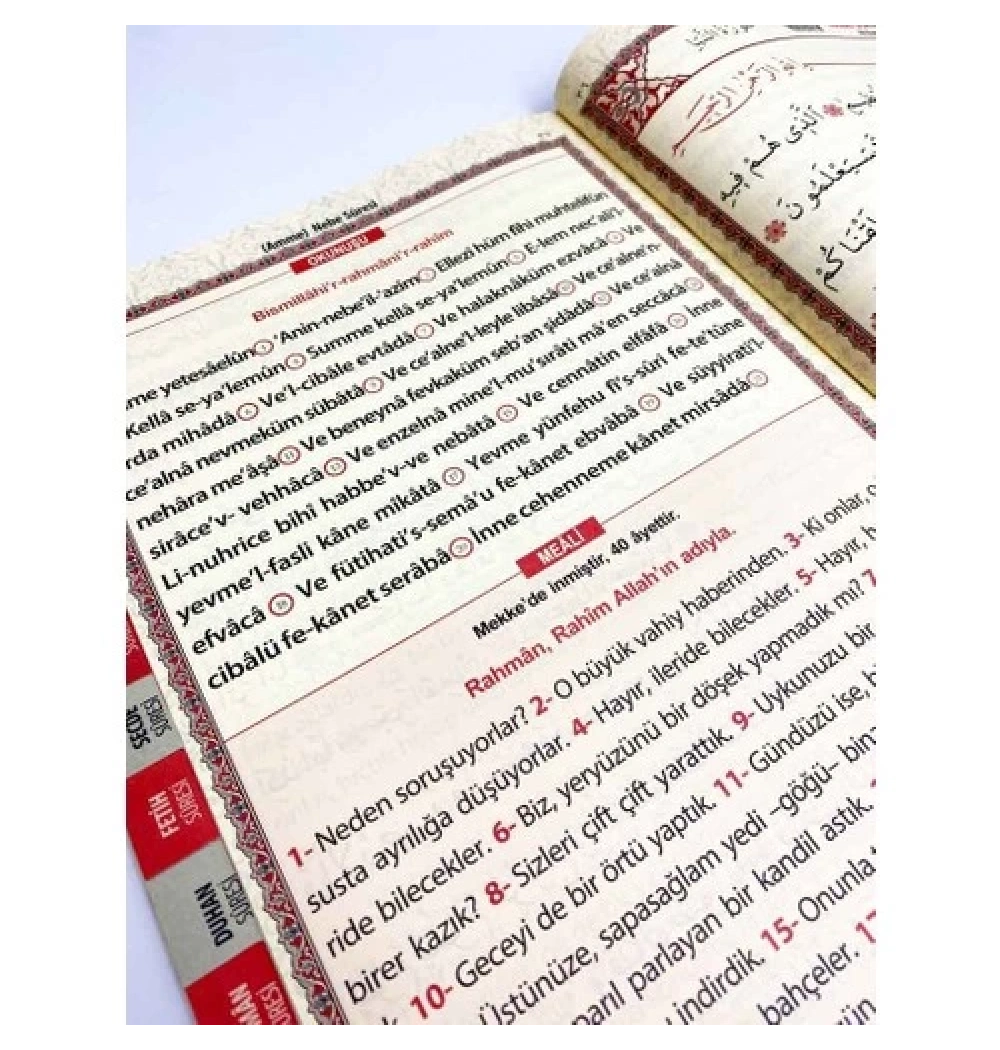 Merve Yasin Şerif 004 Çanta Boy Türkçeli ( 208 Sayfa)