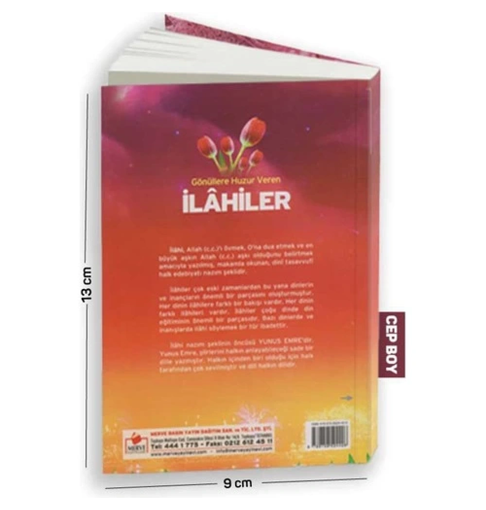 Gönüllere Huzur Veren İlahiler Cep Boy  Merve Yayın