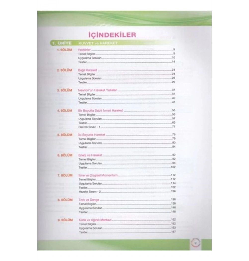 11.Sınıf Fizik Soru Bankası   Nitelik
