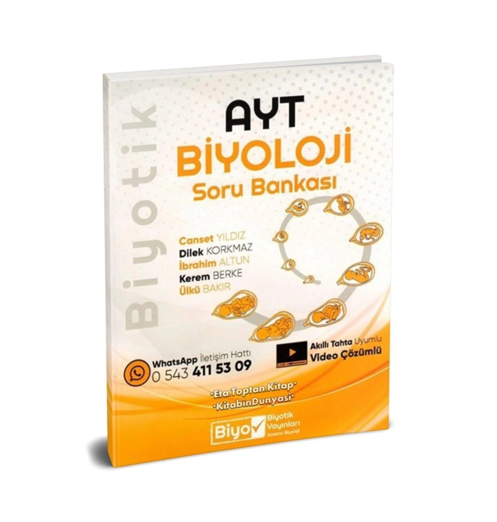 Ayt Biyoloji Soru Bankası Biyotik Yayın