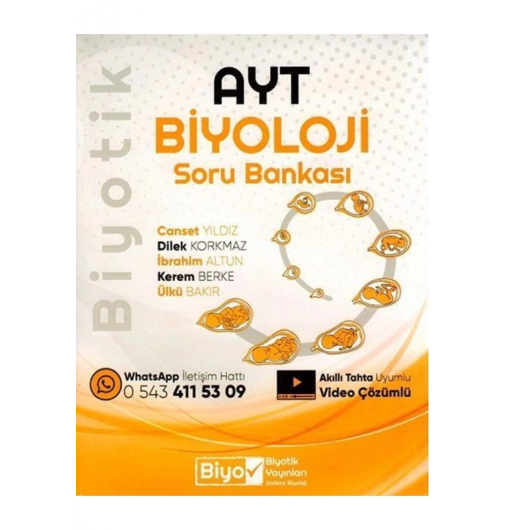 Ayt Biyoloji Soru Bankası Biyotik Yayın