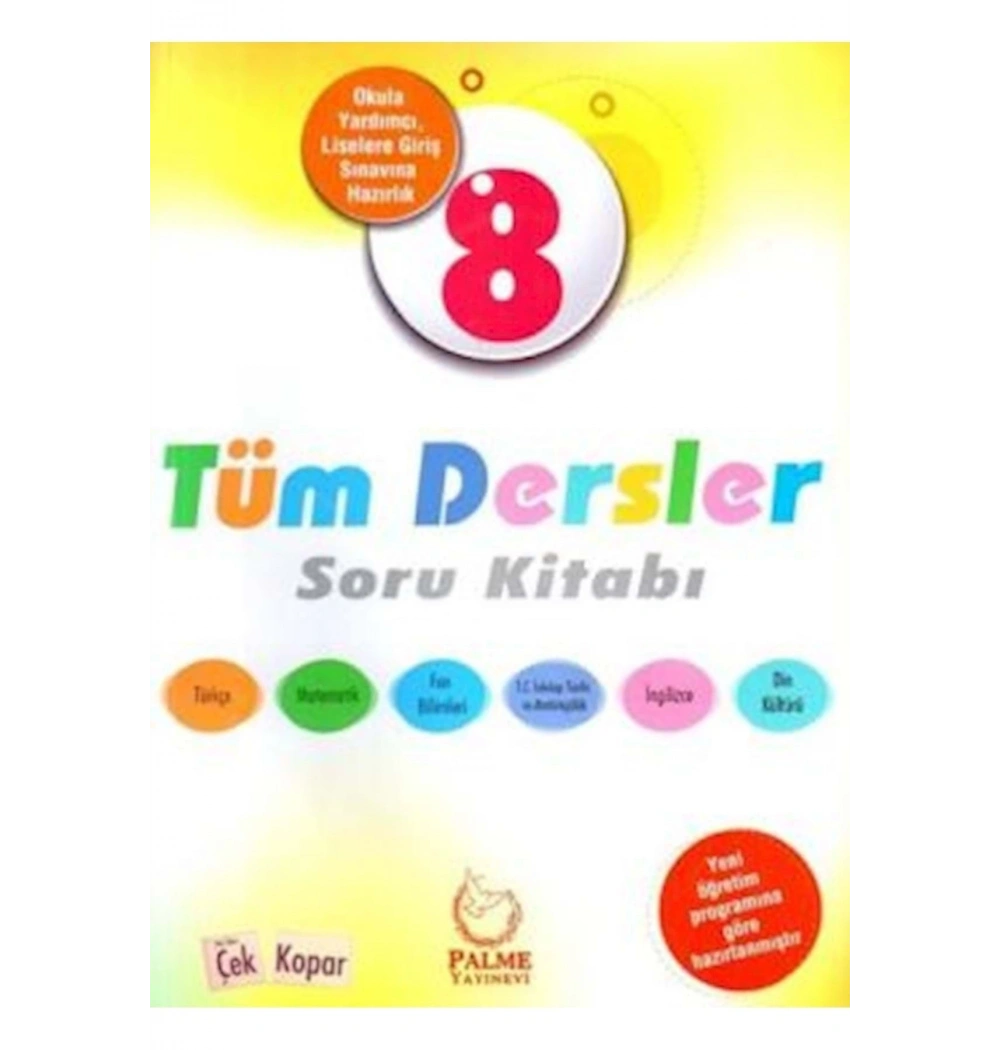 Palme 8.Sınıf Tüm Dersler Soru Kitabı
