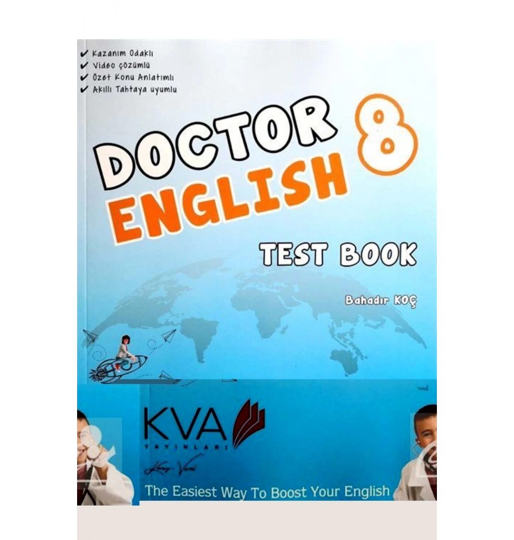 *Kampanya* 8.Sınıf Doctor Englısh Test Book   Koray Varol Akademi