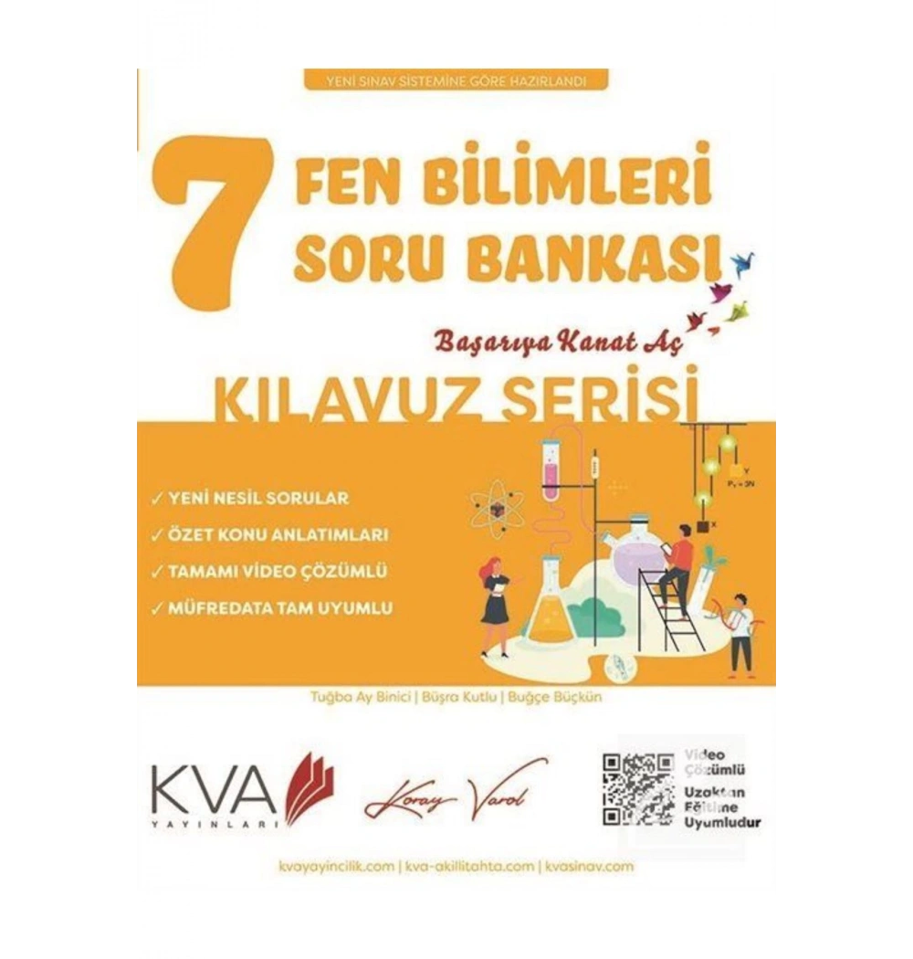 Kva 7.Sınıf Fen Bilimleri Soru Bankası Kılavuz Serisi