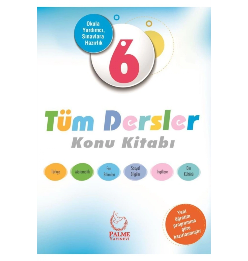 Palme 6.Sınıf Tüm Dersler Konu Kitabı