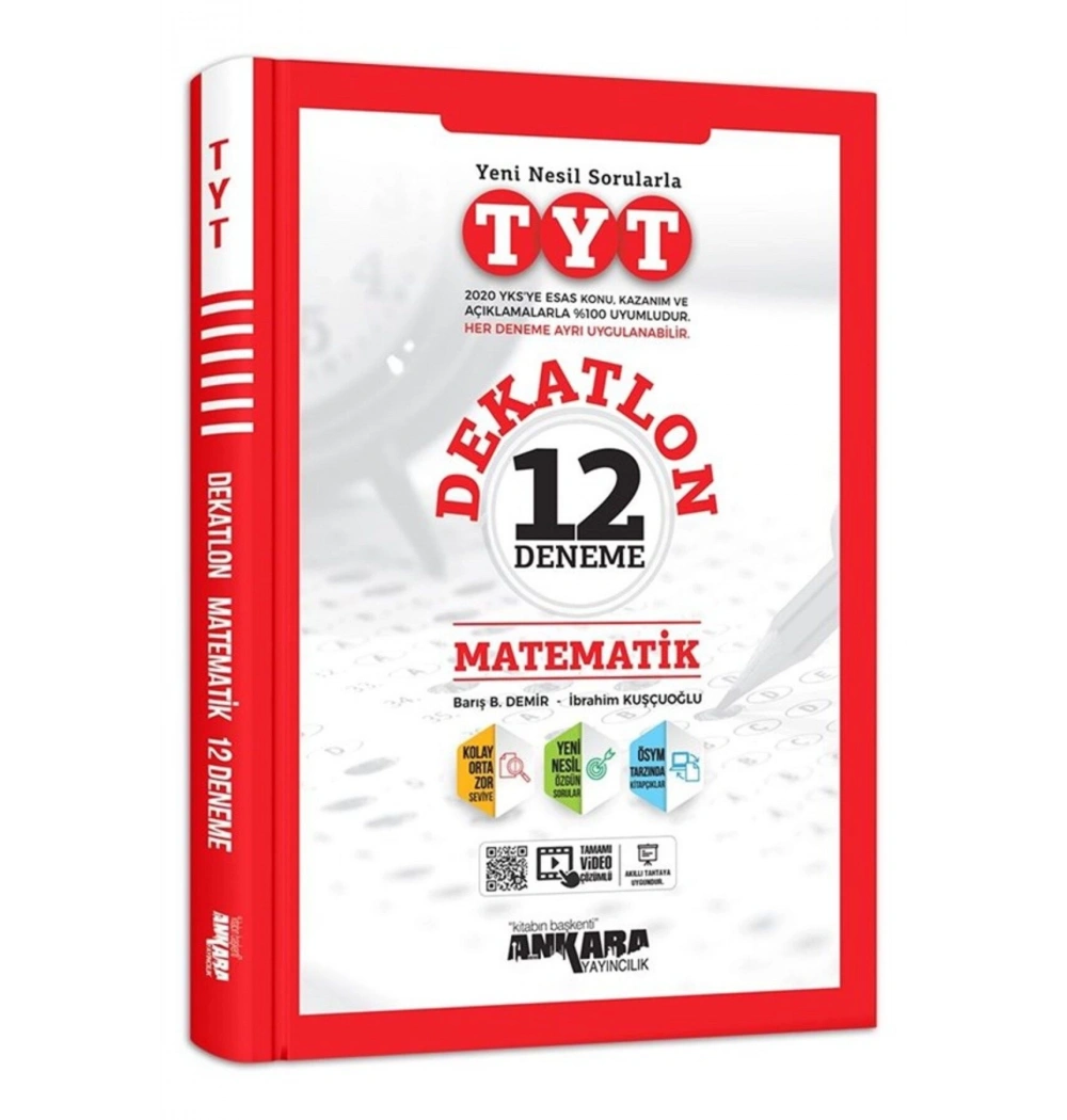 Tyt Matematik Dekatlon 12 Deneme Ankara Yayınları