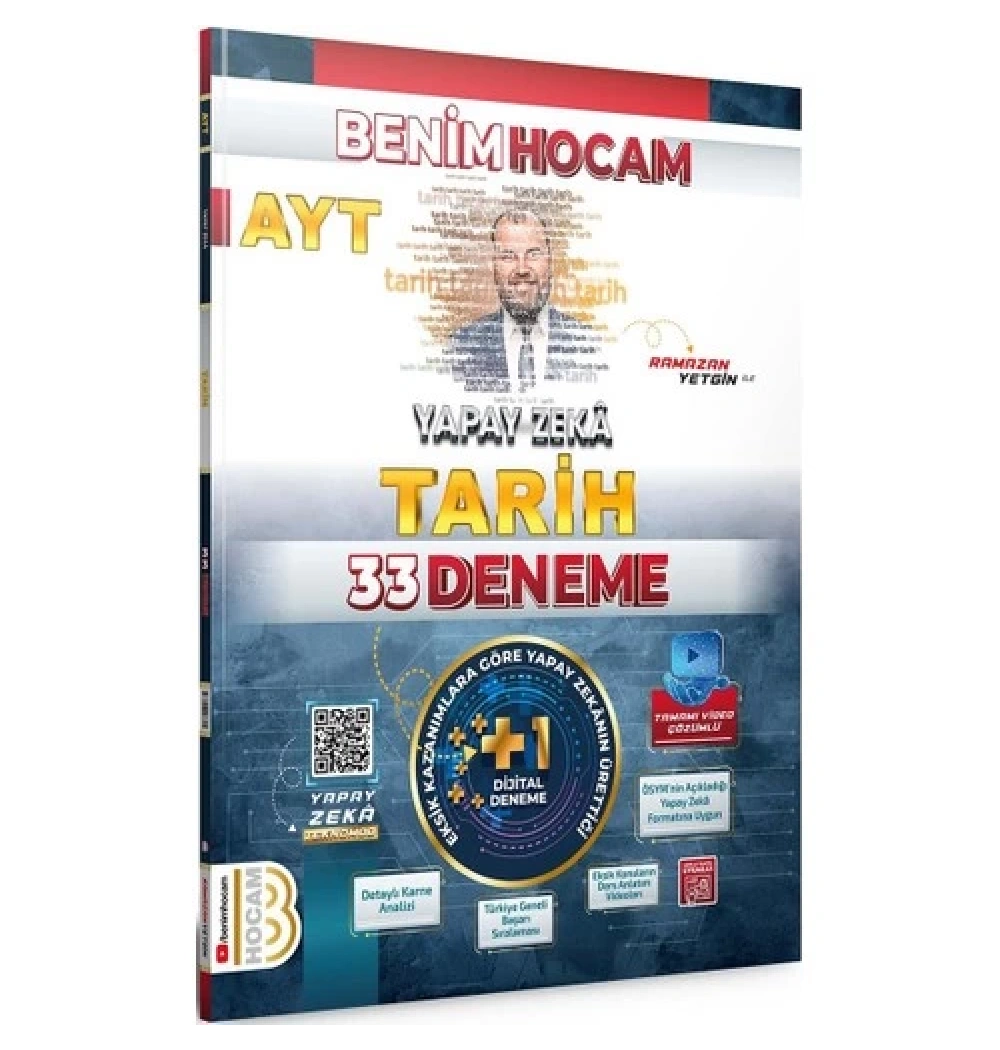 Ayt Yapay Zeka Tarih 33 Deneme  Benim Hocam