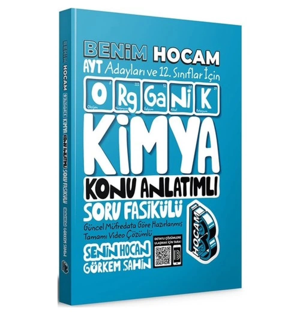 Ayt 12.Sınıf Organik Kimya Konu Anlatım Fasikülü Benim Hocam