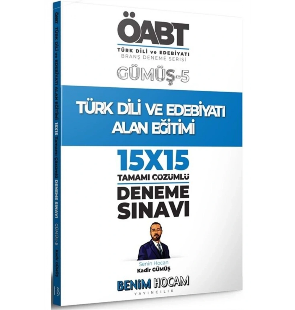 Öabt Türk Edebiyatı Alan Eğitimi 15X15 Çözümlü Deneme Sınavı Benim Hocam